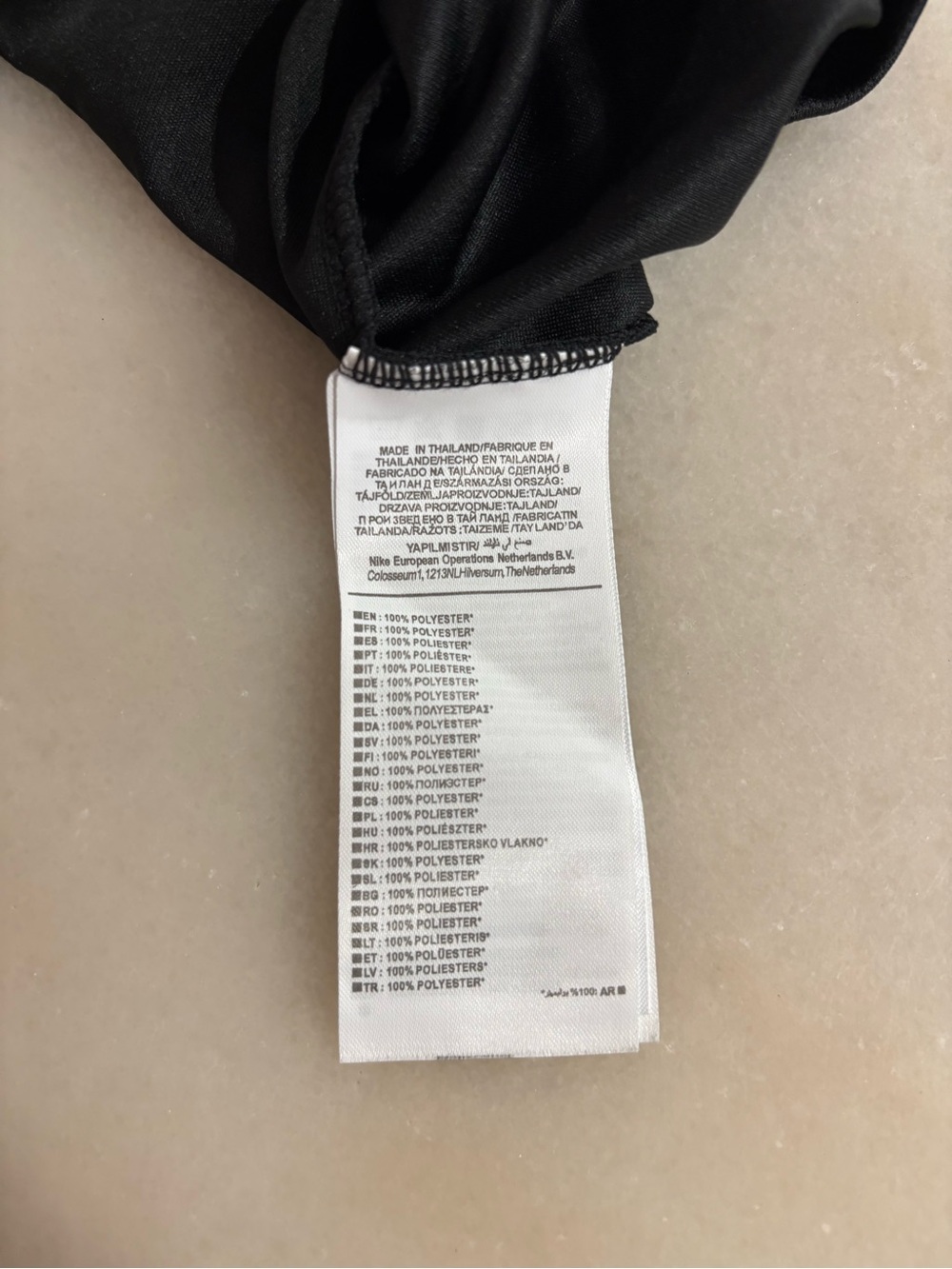 Nike Chelsea FC Black Jersey with Orange Trim - Picture 5 of 7